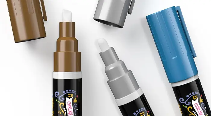 colored chalk markers